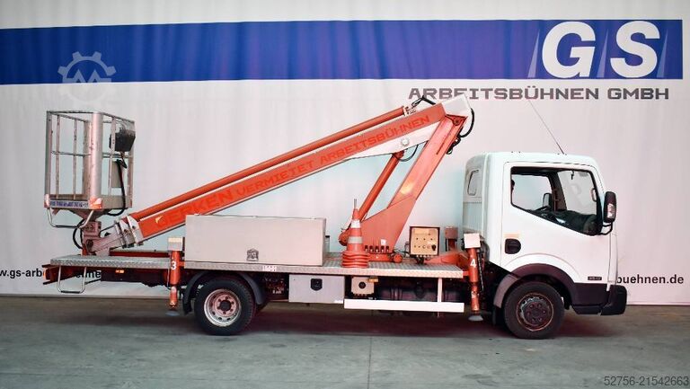 Knúinn vinnupallur á vörubíl Multitel 160ALU