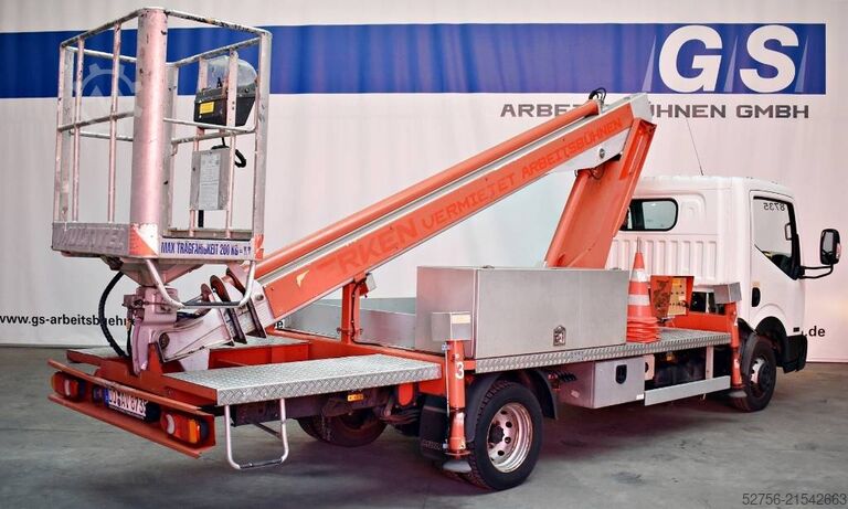 Knúinn vinnupallur á vörubíl Multitel 160ALU