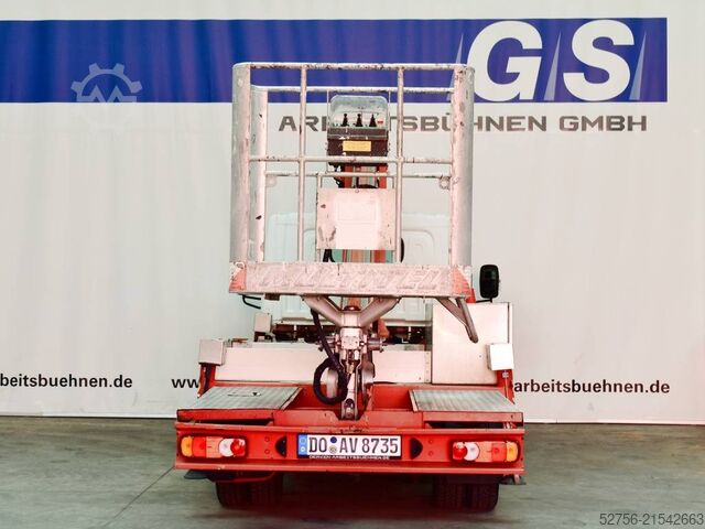 Knúinn vinnupallur á vörubíl Multitel 160ALU