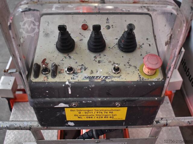 Knúinn vinnupallur á vörubíl Multitel 160ALU