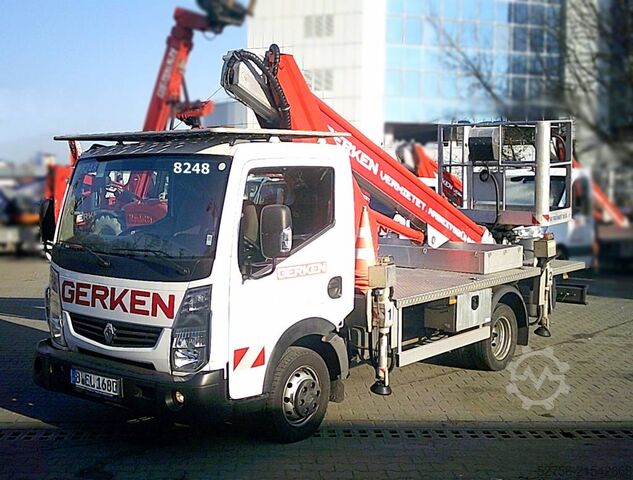 Knúinn vinnupallur á vörubíl Multitel MT162EX