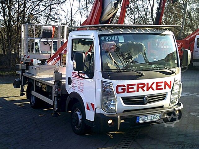 Knúinn vinnupallur á vörubíl Multitel MT162EX