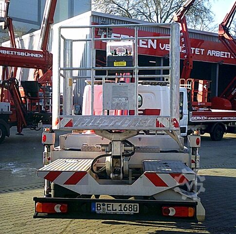 Knúinn vinnupallur á vörubíl Multitel MT162EX