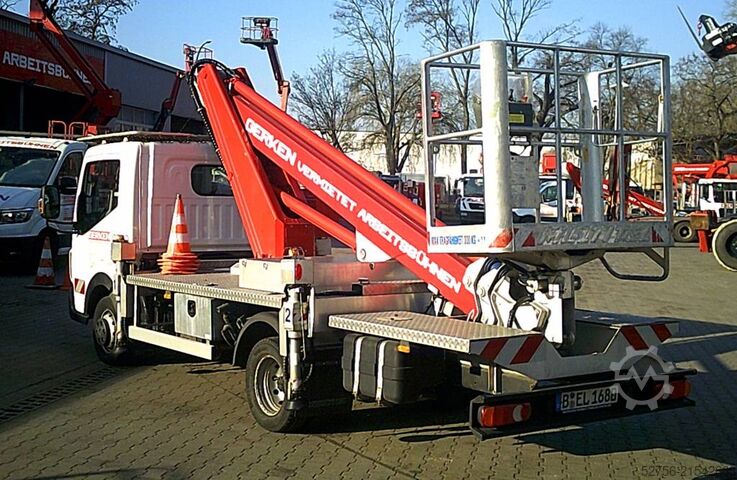 Knúinn vinnupallur á vörubíl Multitel MT162EX