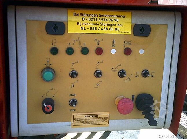 Knúinn vinnupallur á vörubíl Multitel MT162EX