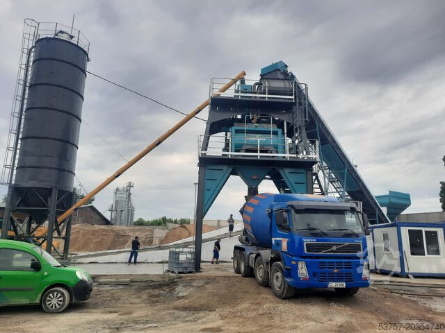 Betonmischanlage / Betonwerk CONSTMACH Centrale à Béton Centrale à Béton Stationnaire de 60 m3