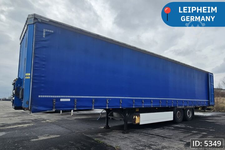 Klizne cerade Krone SD / Disk brakes / Palletbox / Broken axle!