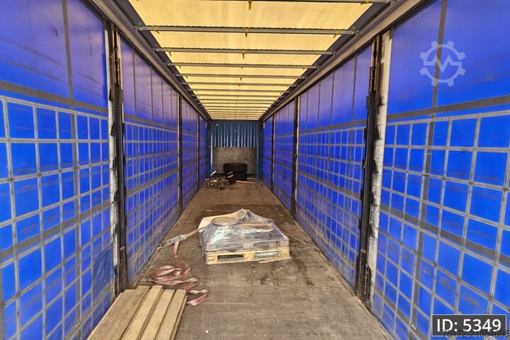 Klizne cerade Krone SD / Disk brakes / Palletbox / Broken axle!