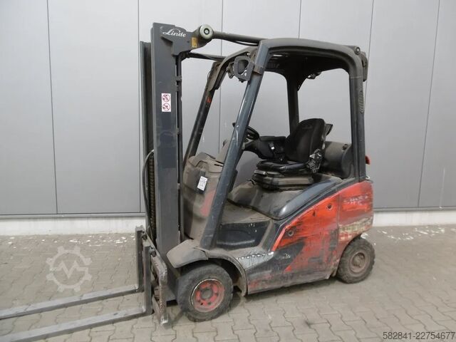 Első homlokrakodó targonca LINDE H 16 T / 391