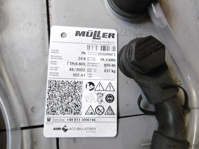 Frontstapler LINDE E 15 Z-02