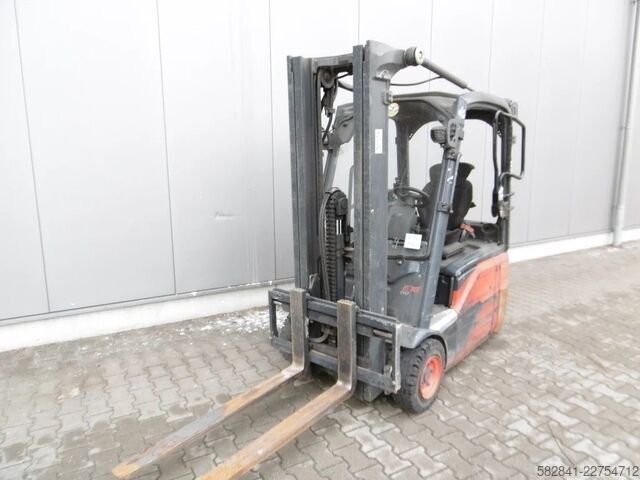 Electric 3-wheel forklift LINDE E 16-02