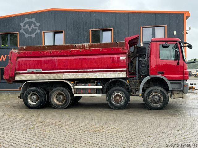 Kipper LKW MERCEDES-BENZ ACTROS 4141 EURO4 8x6 Muldenkipper