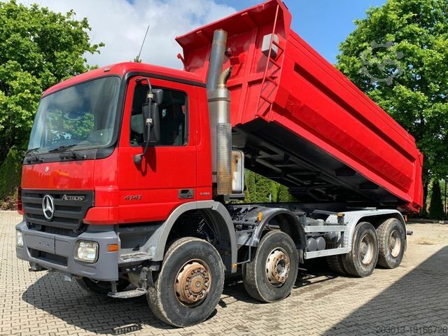 Savitvežis MERCEDES-BENZ ACTROS 4141 EURO4 8x6 Muldenkipper