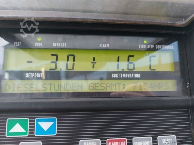 Semi-remorque frigorifique KRONE Tiefkühl- Doppelstock- Trennwnad-LIFT-BPW