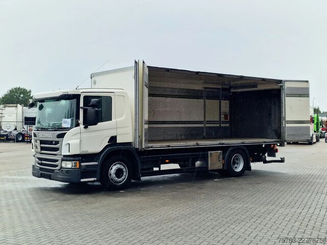 Maleta Scania P250 4x2 - Box with sidedoors - Zepro loadlift ...