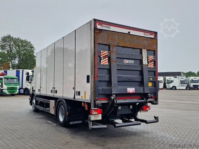 Maleta Scania P250 4x2 - Box with sidedoors - Zepro loadlift ...