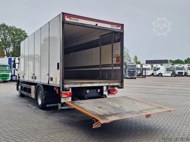 Maleta Scania P250 4x2 - Box with sidedoors - Zepro loadlift ...