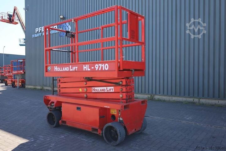 Saksinostin Holland Lift Ecostar HL-9710 Electric, 12m Working Height, 325k
