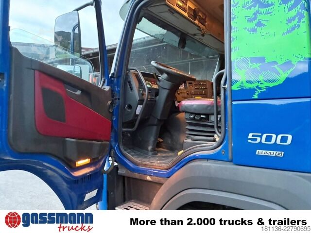 Haakarm vrachtwagen Volvo FMX 500 6x4, Multlilift Abrollanlage XR 21 S Widi