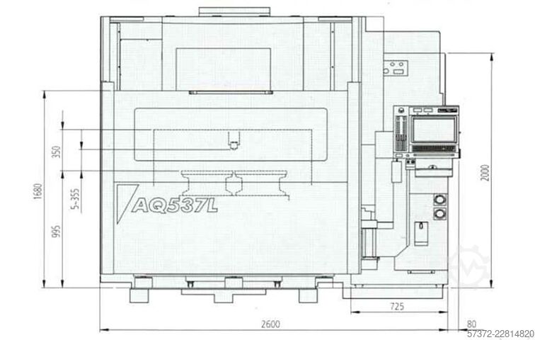 Drahterodiermaschine Sodick AQ 537L