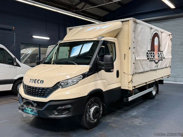 รถตู้บรรทุกเครื่องดื่ม IVECO Daily 72-210 Getränkeaufbau AUTOM. AC R-CAM AHK