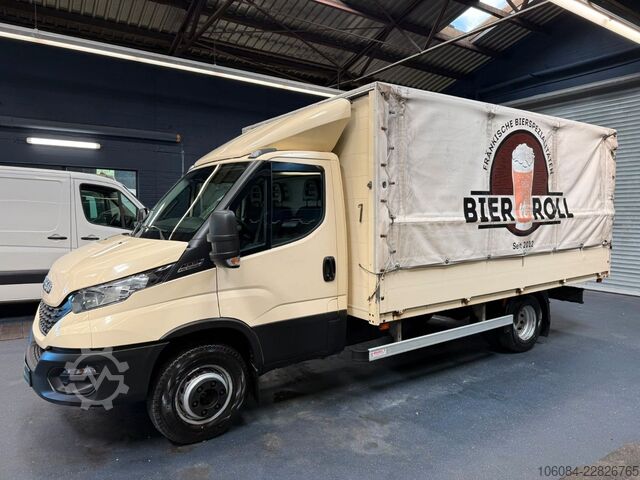รถตู้บรรทุกเครื่องดื่ม IVECO Daily 72-210 Getränkeaufbau AUTOM. AC R-CAM AHK