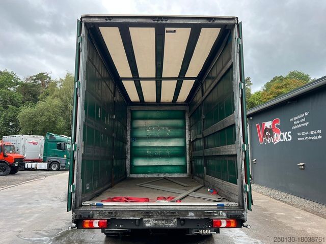 Flatbed truck with tarp MERCEDES-BENZ Actros 1842 EU6Voll-Luft Retarder Jumbo