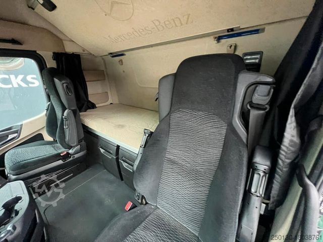 Flatbed truck with tarp MERCEDES-BENZ Actros 1842 EU6Voll-Luft Retarder Jumbo