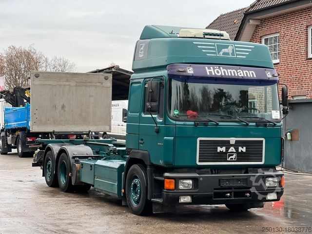 Wechselfahrgestell LKW MAN 25.372 BDF Unterflur mit Ladebordwand