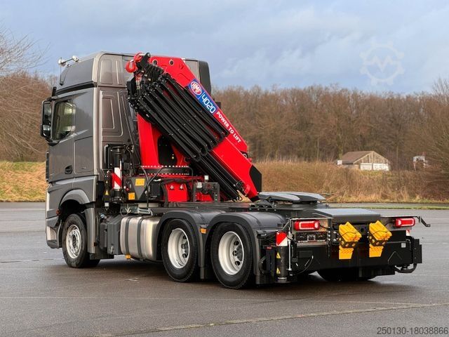 Schwerlast LKW/SZM MERCEDES-BENZ Arocs 2653 MP5 6x4 HMF 4020