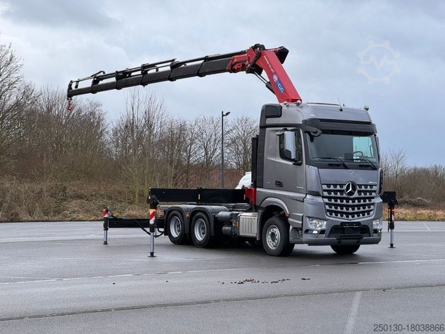Schwerlast LKW/SZM MERCEDES-BENZ Arocs 2653 MP5 6x4 HMF 4020