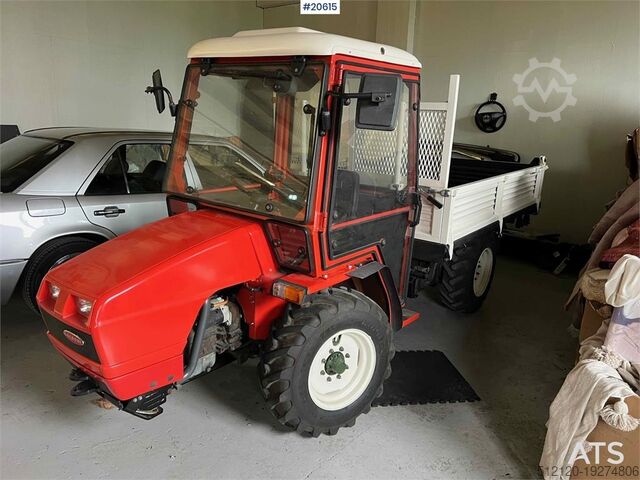 Pašizgāzējs Goldoni Transcar 33RS 4x4 w/ 3 way tipper and Meredith and