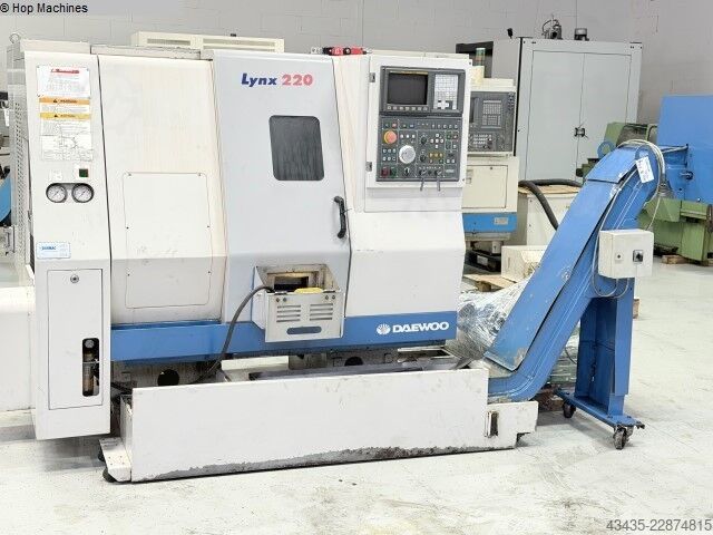 CNC rennibekkur DAEWOO Lynx 220 B