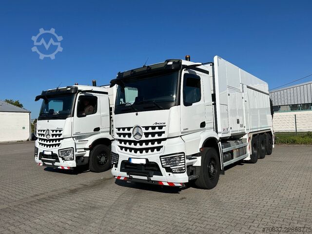 Camion-citerne à vide MERCEDES-BENZ Arocs 3251 / MTS Dino 12 Saugbagger *2 x Stück*