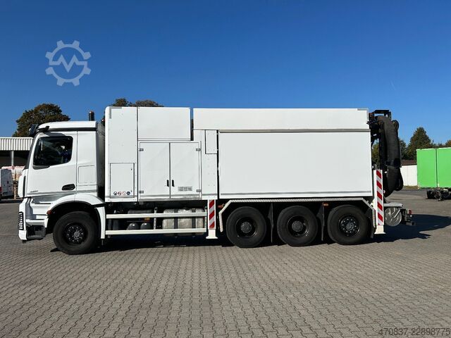 Camion-citerne à vide MERCEDES-BENZ Arocs 3251 / MTS Dino 12 Saugbagger *2 x Stück*