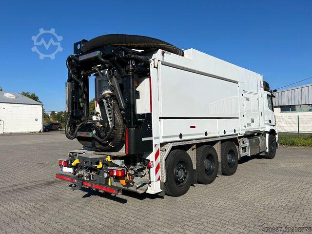 Camion-citerne à vide MERCEDES-BENZ Arocs 3251 / MTS Dino 12 Saugbagger *2 x Stück*