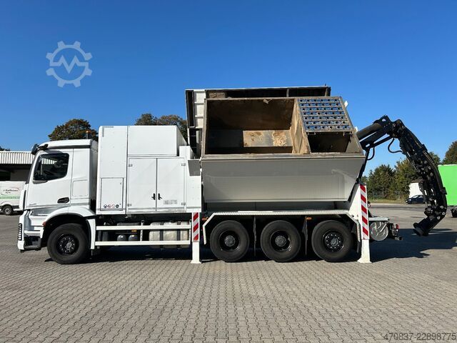 Camion-citerne à vide MERCEDES-BENZ Arocs 3251 / MTS Dino 12 Saugbagger *2 x Stück*