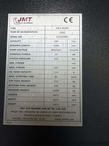  JMT JM-S 30200