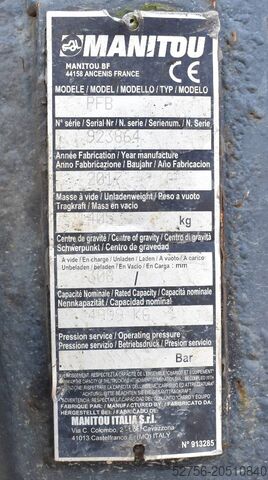 Telehandler Manitou MRT 2150 Plus