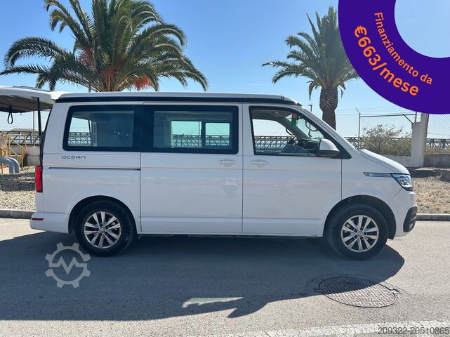 Van Volkswagen California Camper | 4 Posti | Cucinotto + Letto Tetto