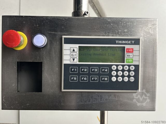 Déposant de chocolat en une seule fois Loypack one shot moulding machine