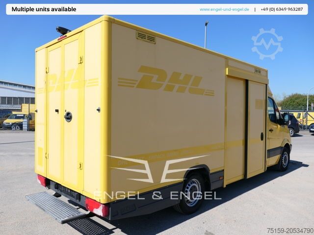 Box van mercedes-benz SPRINTER 310 CDI MAXI EURO-5 KOFFER REGALE KAMERA DURCHGANG