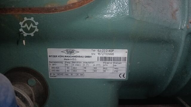 MONTAŽA TRI KOMPRESORA OD F. Bit BITZER 3x 6J-222-40P