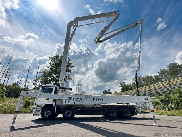 Autopompa per calcestruzzo MAN TGS 41.520 8x4 SWAN TSP 47-5 160RZ    ( 47m )