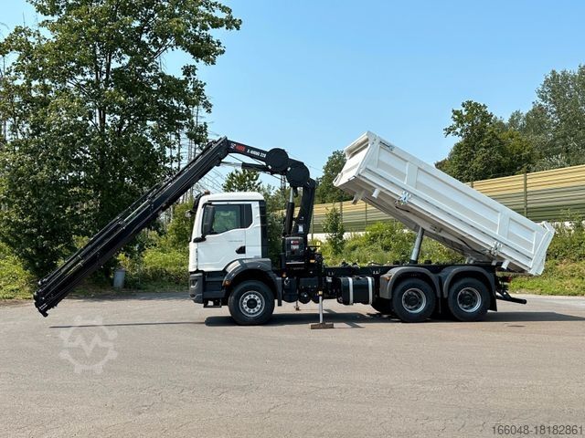 Drugi MAN TGS 33.440 6x4 /3-Seiten- Kipper /  HIAB 228-6