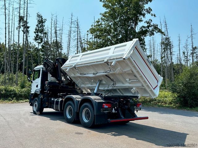 Drugi MAN TGS 33.440 6x4 /3-Seiten- Kipper /  HIAB 228-6