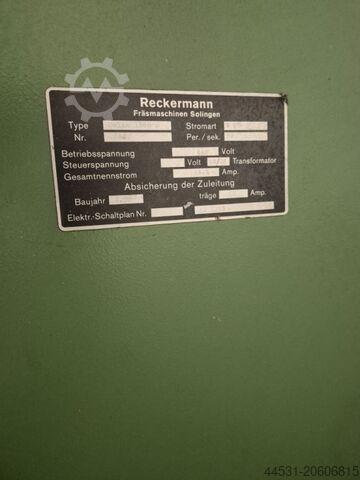 Jyrsinkone Reckermann Delta 1300