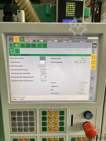 Máquina de moldeo por inyección Arburg inkl. Multilift 520 S 1600 290/70 2K