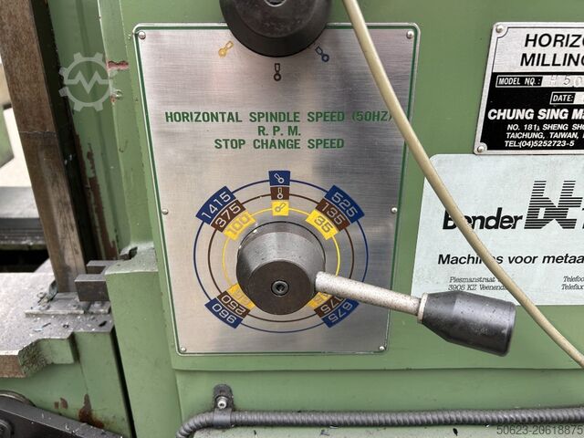 Mesin penggilingan Chung Sing H500