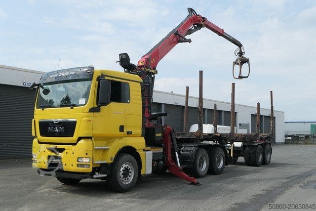Vakio vetoauto MAN 26.540 TGX/6x4/540 PS/Kran Epsilon/Blattfederung